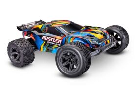 TRAXXAS Rustler 1/10 2WD Stadium-Truck gelb RTR /...