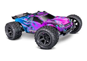 TRAXXAS Rustler 1/10 4x4 Stadium-Truck purble RTR /...
