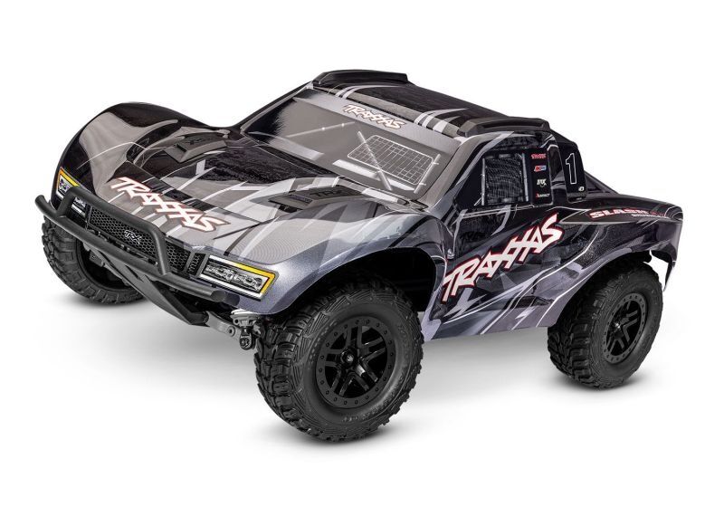 TRAXXAS Slash 1/10 4x4 ShortCourse-Truck schwarz RTR / TRX68454-4-BLK