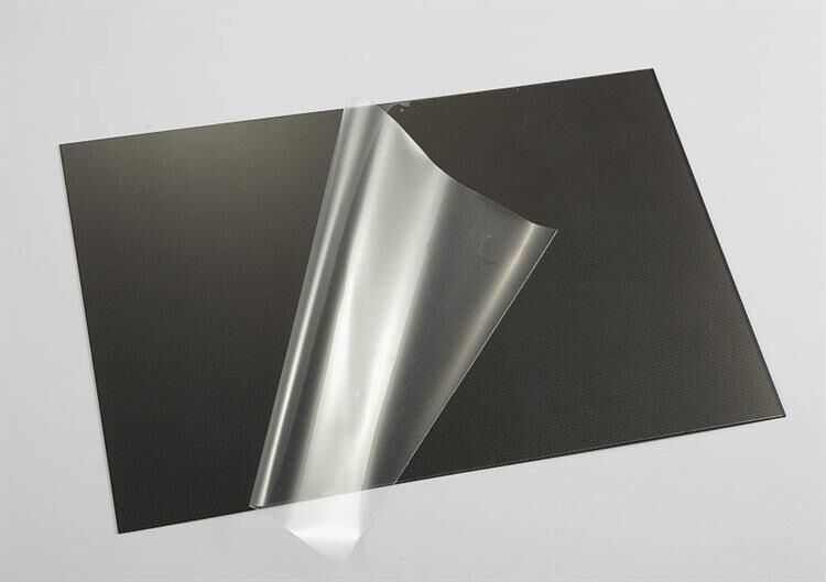 Killerbody Lexan Platte Kohlefaser Optik (203 x 305 x 1,5mm) / KB48534