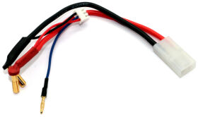 HRC Racing Fahr & Ladekabel 4mm Stecker zu Tamiya...
