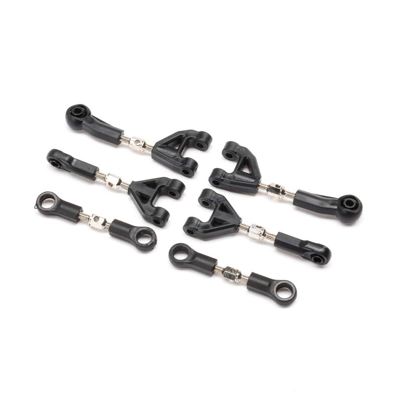 Losi Adjustable Camber & Steering Link Set: NASCAR / LOS-1923