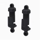 ARRMA Shock Set Bore: 11mm Length: 70mm Piston: 2x1.3mm Oil: 2000cSt Black with Bump Stop / ARA-2641