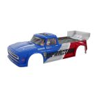 ARRMA INFRACTION 4X4 All-Road 3S BLX Painted Decaled Trimmed Body Blue/Red / ARA-2644