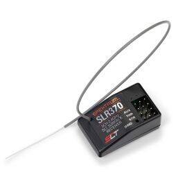 Spektrum SLR370 3-Channel 2.4Ghz SLT DSC Receiver /...