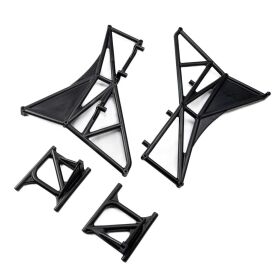 Losi Fender Mounts and Cage Rear Left/Right: 5IVE-T 3.0 /...
