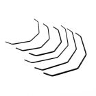 Losi Sway Bar Tuning Set: ALL 5IVE / LOS-3667