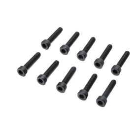 Losi Cap Head Screws M4 x 20mm STL (10) / LOS-3926