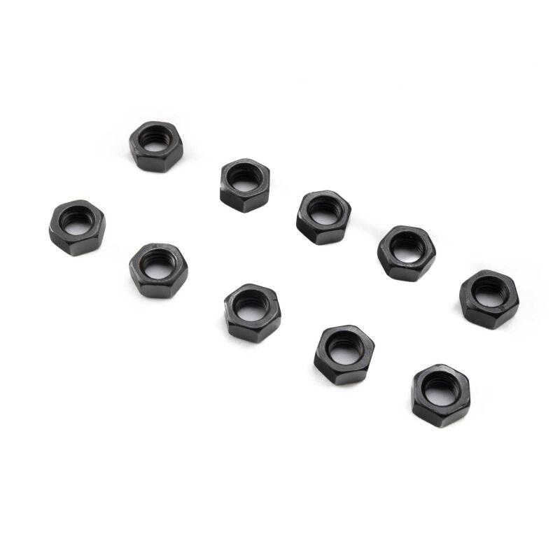 Losi Flat Nut M5 STL: (10) / LOS-3934