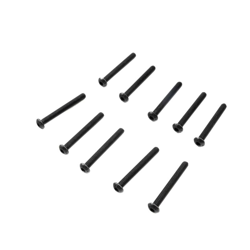 Losi Button Head Screws M4 x 35mm STL (10) / LOS-3944