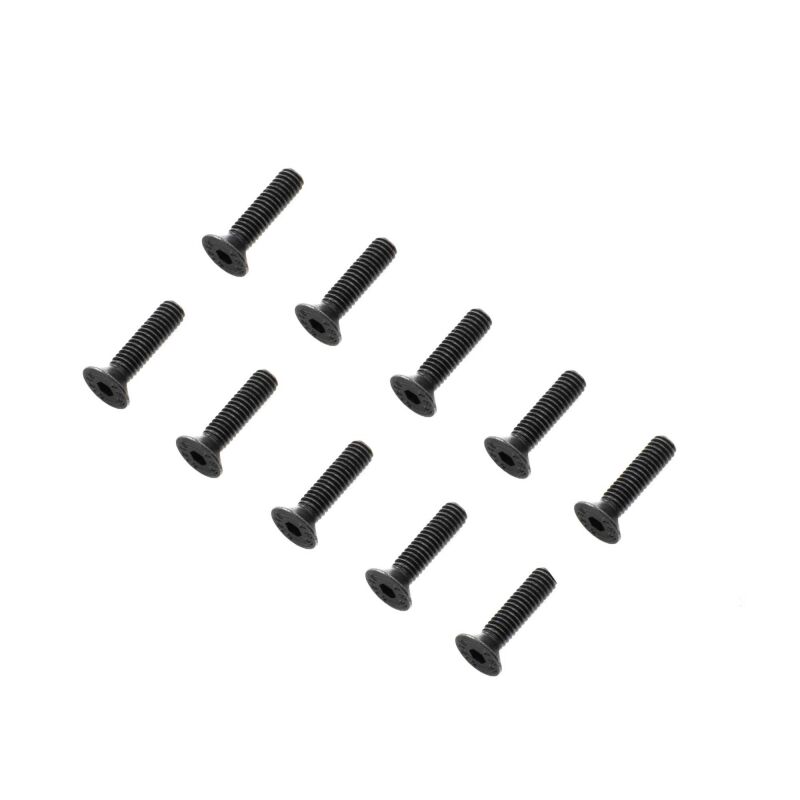 Losi Flat Head Screws M4 x 16mm STL (10) / LOS-3952