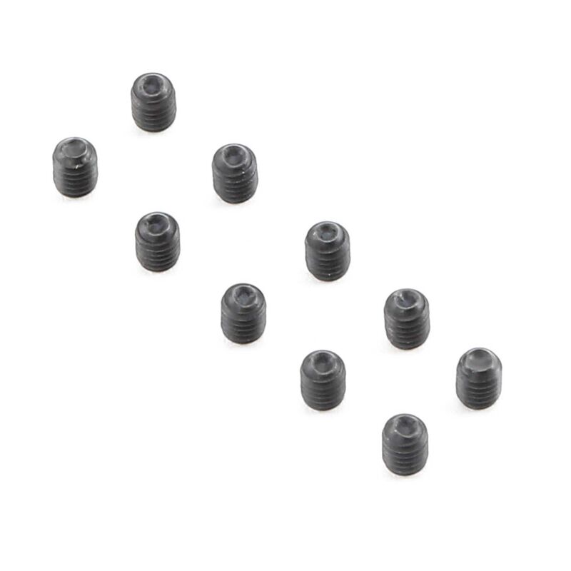 Losi Set Screw M4 x 5mm Flat Point STL (10) / LOS-3959