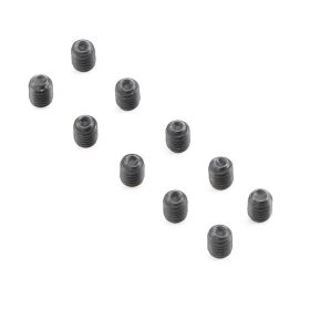 Losi Set Screw M4 x 5mm Flat Point STL (10) / LOS-3959