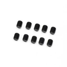 Losi Set Screw M5 x 6mm Cup Point STL (10) / LOS-3960
