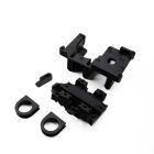 Losi Center Diff Mount Rear & Top with Bearing Inserts: 5IVE-TE / LOS-3724