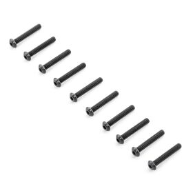 Losi Button Head Screws M4 x 25mm STL (10) / LOS-3925