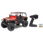 Axial SCX10 III Jeep CJ-7 1:10 4X4 Brushed Rock Crawler RTR, rot / AXI03008V2T1