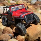 Axial SCX10 III Jeep CJ-7 1:10 4X4 Brushed Rock Crawler RTR, rot / AXI03008V2T1