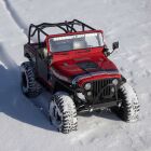 Axial SCX10 III Jeep CJ-7 1:10 4X4 Brushed Rock Crawler RTR, rot / AXI03008V2T1