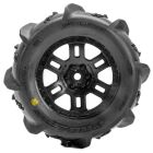 Pro-Line Racing 1/16 Dumont F/R MT Tires Black Split Six (2): ARRMA MINI KRATON / PRO1031210