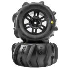 Pro-Line Racing 1/16 Dumont F/R MT Tires Black Split Six (2): ARRMA MINI KRATON / PRO1031210