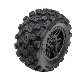 Pro-Line Racing Badlands Front/Rear Tires MTD 12mm Black...