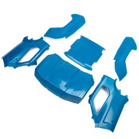 Losi Karosseriesatz komplett Metallic blau: 5IVE-T 3.0 /...