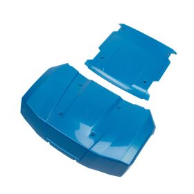 Losi Karosserie Panel Hood Roof Metallic blau: 5IVE-T 3.0...