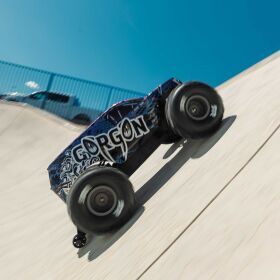 ARRMA GORGON 223S 1:10 2WD Brushless Monster Truck RTR, blau / ARA3530T1