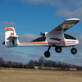 HobbyZone AeroScout S 2 1,1m RTF Basic Elektro-Trainer mit SAFE & RealFlight / HBZ380002