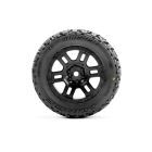 Pro-Line Racing Jaeger Front/Rear MT Tires MTD 12mm Black Split Six (2): ARRMA MINI KRATON / PRO1034610