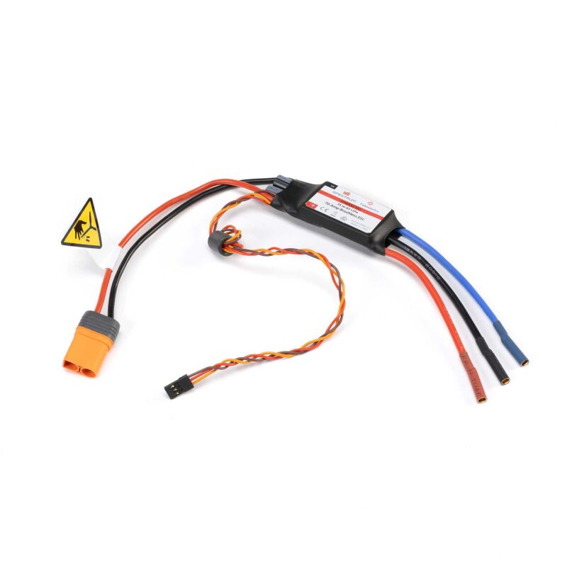 Spektrum 70-Amp Telemetry Capable Brushless ESC 3S-6S: IC5 Version G / SPMXAE70G