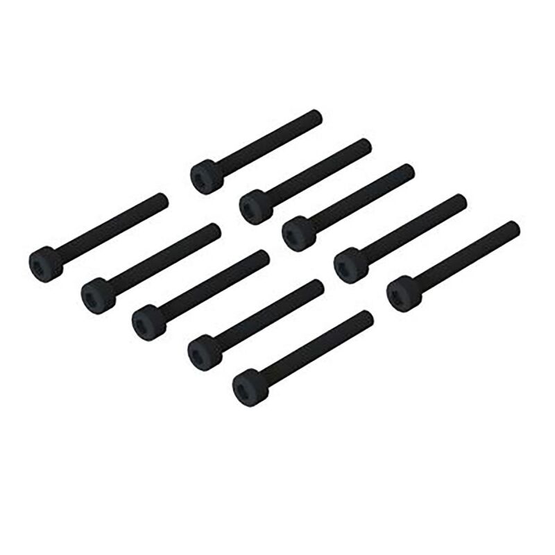 Losi Cap Head Screws M3 x 20mm STL (10) / LOS-4029