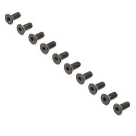 Losi Flat Head Screws M4 x 10mm STL (10) / LOS-4031