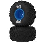 ARRMA Reifensatz dBoots Cut Chevron Mounted Glued blau / ARA-3220
