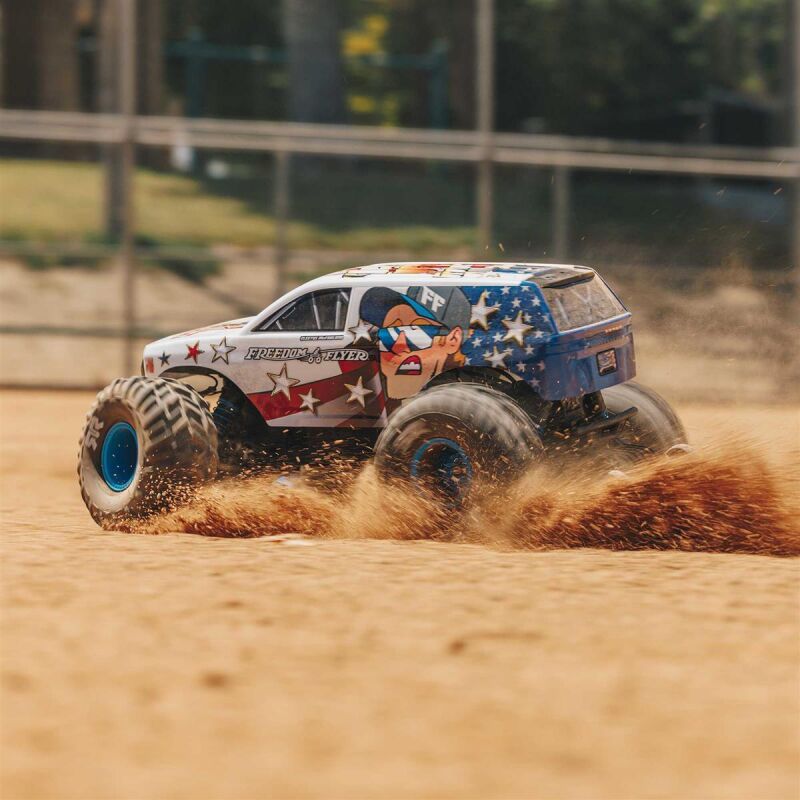 ARRMA Freedom Flyer 223S 2WD 1:10 Brushless Monster Truck RTR, inkl. Akku & Ladegerät / ARA3530S