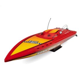 Pro Boat Sonicwake 36" V3 Deep-V Rennboot RTR, selbstaufrichtend, rot / PRB-2171T2
