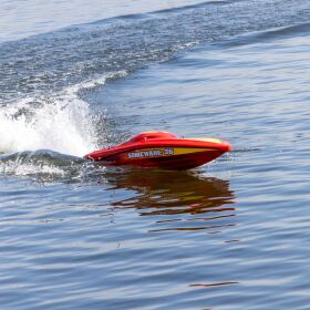 Pro Boat Sonicwake 36" V3 Deep-V Rennboot RTR, selbstaufrichtend, rot / PRB-2171T2