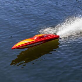 Pro Boat Sonicwake 36" V3 Deep-V Rennboot RTR, selbstaufrichtend, rot / PRB-2171T2