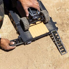Axial 1/10 SCX10 Flat Bed Vehicle Trailer / AXI-3409