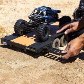 Axial 1/10 SCX10 Flat Bed Vehicle Trailer / AXI-3409