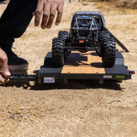 Axial SCX10 Fahrzeug-Anhänger 1:10 (Flatbed/Pritsche) / AXI-3409