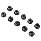 Losi Flanged Nylock Nut M6 STL (10) / LOS-4030