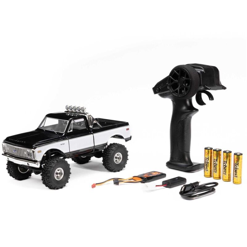 Axial 1/24 SCX24 1967-1972 Chevrolet C10 4WD Truck RTR Black / AXI-3408T1