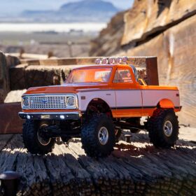 Axial SCX24 Chevrolet C10 1:24 4X4 Rock Crawler RTR, orange / AXI-3408T2