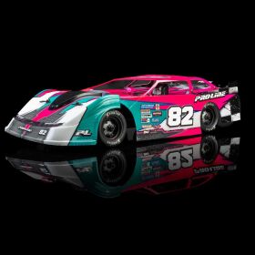 Pro-Line Racing 1/12 Pre-Cut Dirt Late Model Tombstone Hi-Performance Clear Body: Losi GROM ALM and NASCAR / PRO373717