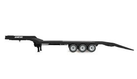 AMEWI Tieflader-Sattelauflieger Dreiachser für Scania 1:18 schwarz / 22761