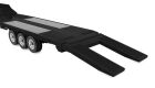 AMEWI Tieflader-Sattelauflieger Dreiachser für Scania 1:18 schwarz / 22761