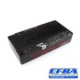 RUDDOG Racing RR2 ProStock 8100mAh 150C/75C 3.7V 1S 1/12...