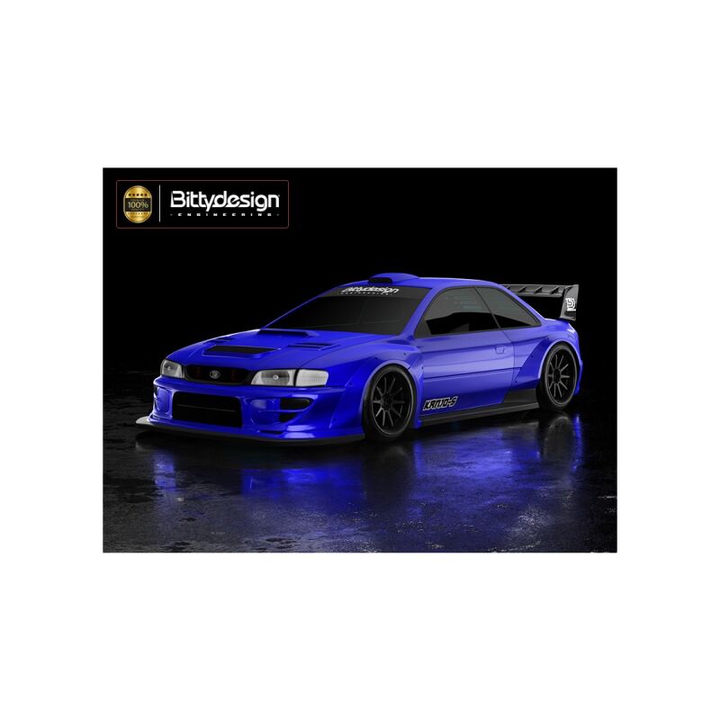 Bittydesign KANJO-S Body clear (Fits 1/28 | RC28R | Mini-Z) / BDMZ-KJS